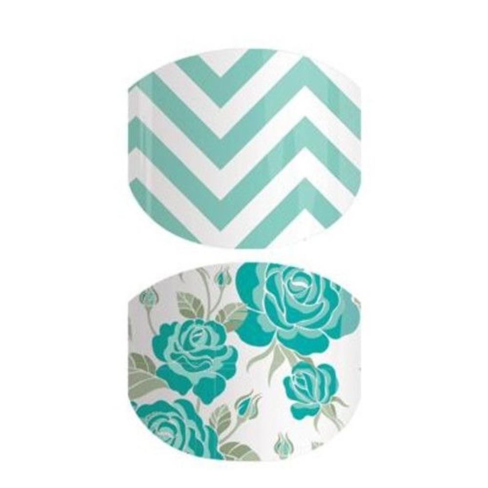 Jamberry Junior Mint To Be Full Sheet Nail Wraps